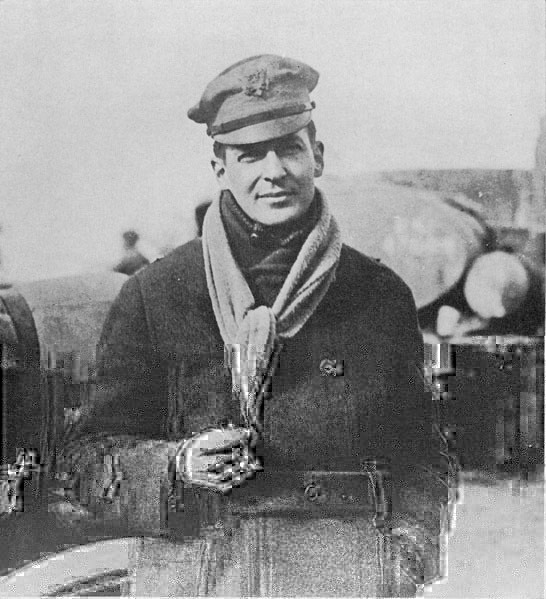 Douglas MacArthur shortly after being elevated to Brigadier General, France, 1918.