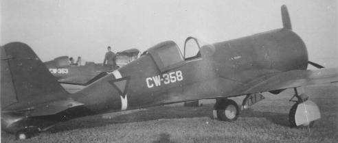 Dutch CW-21 B fighter in the Dutch East Indies, 1941