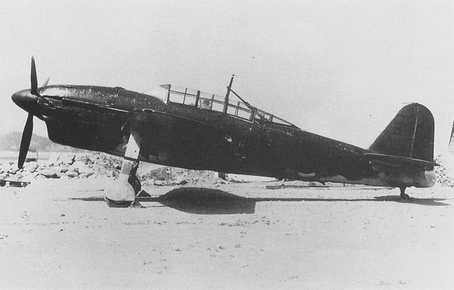 D4Y2-S prototype aircraft, Yokosuka Navy Air Corps Oppama Base, Japan, summer 1944