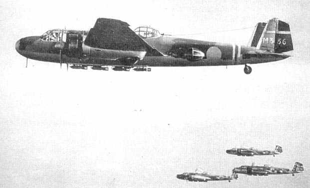 G3M bombers of Japanese Navy Mihoro Air Group in flight, 1942-1943