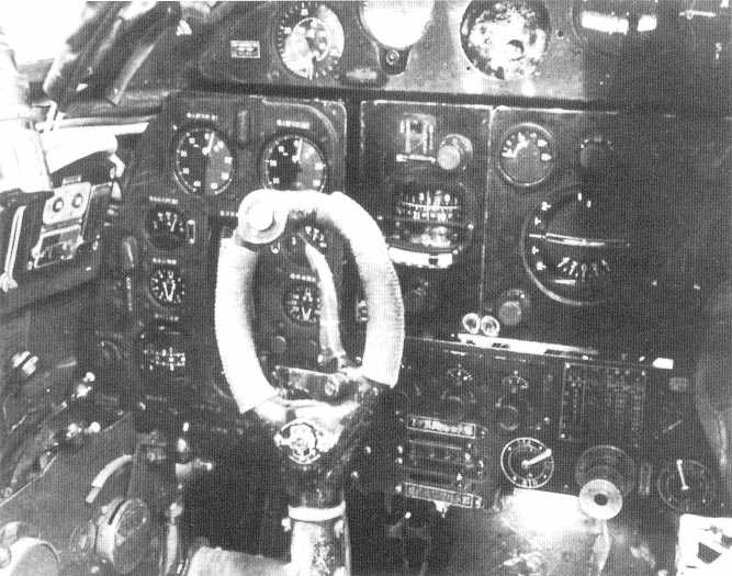 Instrument panel of a Ki-48 aircraft, circa 1940s