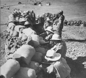 Italian troops in Ethiopia, 1936