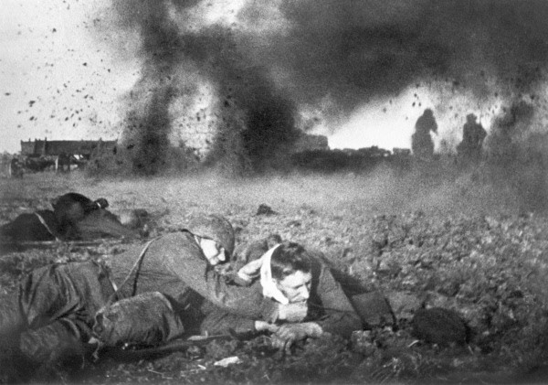 Soviet troops in action, 21 Sep 1941