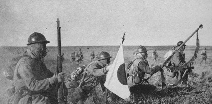 Japanese troops in northeastern China, circa Sep-Oct 1931