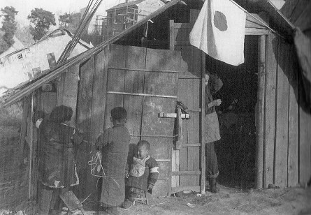 Chinese refugees, Nanjing, 15 Dec 1937