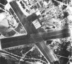 Overhead view of Barbers Point Naval Air Station, Oahu, Hawaii, 1944