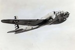 In-flight photo of a Douglas B-23 Dragon assigned to Hickam Field, Oahu, Hawaii, 1940.