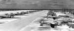 B-24 Liberators of the 27th and 38th Bombardment Squadrons, Kwajalein, Marshall Islands, June 1944.