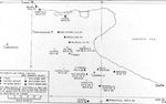 Map of the Foggia Aerodrome complex showing the USAAF 15th Air Force units assigned to each airstrip