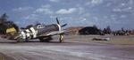 P-47D “Tony” of the 5th Emergency Rescue Squadron at Boxted, England, United Kingdom, late 1944. Note the ‘WW’ on the tail indicating ‘War Weary’ aircraft. Only ‘WW’ planes were used in Rescue Squadrons