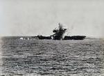 USS Essex struck by Lt. Yoshinori Yamaguchi