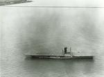 Training carrier USS Wolverine at anchor in Lake Michigan off Chicago, Illinois, United States, 6 Apr 1943