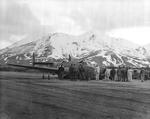 A PV-1 Ventura of Bombing Squadron VB-139 after a belly landing on Attu Island, Alaska, 18 May 1944. This aircraft’s hydraulics were shot out by a Japanese gunboat off the Kamchatka Peninsula. Photo 2 of 2