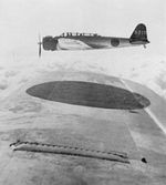 B5N1 aircraft of a training unit in flight, 1930s or 1940s