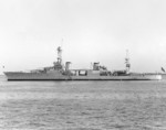 Heavy cruiser USS Chester at Hampton Roads, Virginia, United States, Nov 1930.