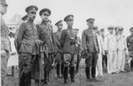 Japanese and Thai officers in Thailand, 1940s