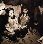 Japanese civilians, Hiroshima, Japan, Sep 1945