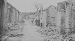 Damaged civilian homes, Jinan, Shandong Province, China, circa 4 May 1928, photo 7 of 8