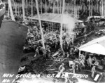 US Marines with field gun, New Georgia, 1943