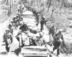 US Marines and Jeeps, Guam, Jul-Aug 1944