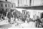 Two German soldiers in Lublin, Poland, May 1941