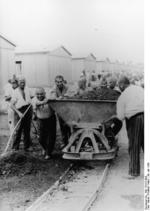 Prisoners, Dachau Concentration Camp, Germany, 20 Jul 1938