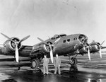 Boeing B-17C Fortress at Hamilton Field, Novato (listed at the time as San Rafael), California, United States, circa 1941.