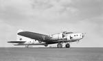 RAF Fortress Mark IIA of No. 220 Squadron at Benbecula in the Outer Hebrides west of Scotland, 1943. This aircraft sank two U-boats, U624 & U707, and shared in sinking of U575. Note ASV II radar antennae under the wing.