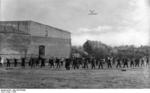 Prisoners exercising, Oranienburg Concentration Camp, Germany, 1933-1934