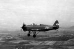 UT-2 trainer aircraft in flight, date unknown