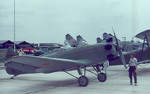 UT-2 trainer aircraft on display, date unknown