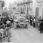 Canadian-built Chevrolet CGT and 25-pdr field gun of 51st Highland Division, Militello, Sicily, Italy, 15 Jul 1943