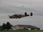 Expeditor transport in flight, Reading Regional Airport, Pennsylvania, United States, 3 Jun 2018