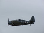 F4F-4 fighter in flight, Reading Regional Airport, Pennsylvania, United States, 3 Jun 2018, photo 2 of 2