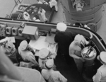 Officers of USS New Jersey, Pacific Ocean, 21 Jul 1943, photo 2 of 2