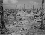 View of Kwajalein, Marshall Islands, 1944