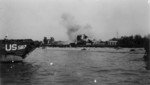 USS LCT-587 at Normandie, France, 1944