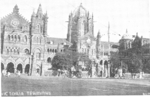 Victoria Terminus (now Chhatrapati Shivaji Maharaj Terminus), Bombay, India, 1944