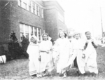 Girls in religious training, Calcutta, India, late 1944