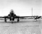 USN P-80B w SAM-N-2 Lark missiles, Naval Air Station Point Mugu, California, United States, 1948