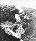 Aerial view of Bluie West One airfield, Greenland, Jun 1942