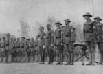 A Chinese military police unit during a review, Chongqing, China, 1938, photo 2 of 4