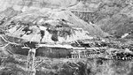 Low-level reconnaissance photograph of the German V2 site at Wizernes, France, 6 Jul 1944; photograph taken from a Mosquito aircraft of No. 544 Squadron RAF