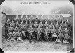 Portrait of RAF and WAAF members of B Watch (Operations), RAF Watnall, Nottinghamshire, England, United Kingdom, 1940s