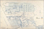 Mar 1945 map showing the general arrangement of the Kaiser Oregon Shipbuilding Corporation yard, Portland, Oregon, United States.