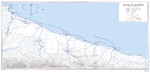 United States Army map of the invasion beachhead at Aitape, New Guinea depicting the progress after the landings of 23 Apr 1944.