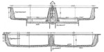 Drawing of the building docks of Seebeckwerft shipyard, Bremerhaven, Germany after the 1906-1910 consolidation