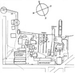 Plan of Neptun Schiffswerft und Maschinenfabrik, Rostock, Germany, circa 1910s