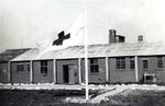 Base hospital at RAF Thurleigh, Bedfordshire, England, circa 1944.