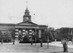 Auditorium of the Chinese Military Academy during the Japanese surrender ceremony, Nanjing, China, 9 Sep 1945